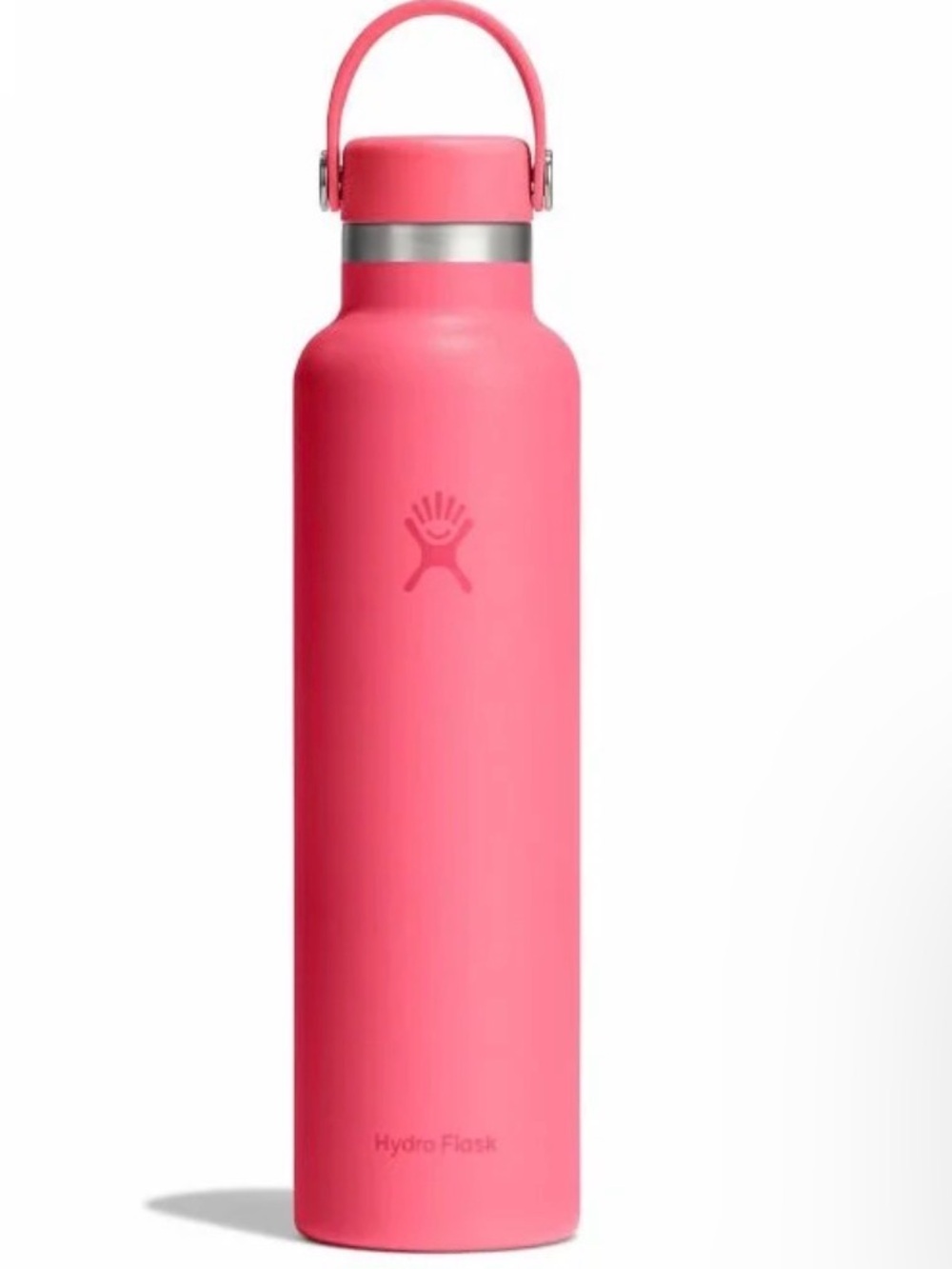 Hydro Flask hot Pink Stainless Steel Bottle with Carry Loop